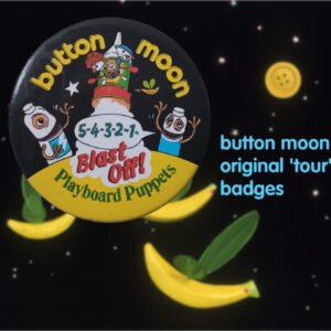 Button Moon Tour Badges (1988)